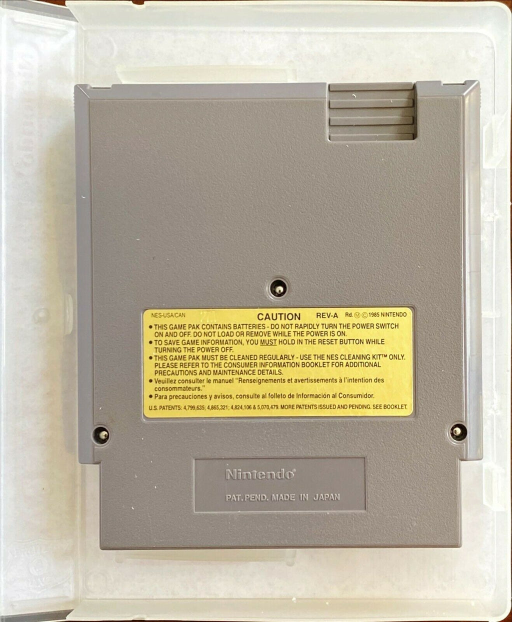 The Legend of Zelda (Nintendo NES, 1987) VG++ Catridge + Display Box - PosterCollectors.xyz