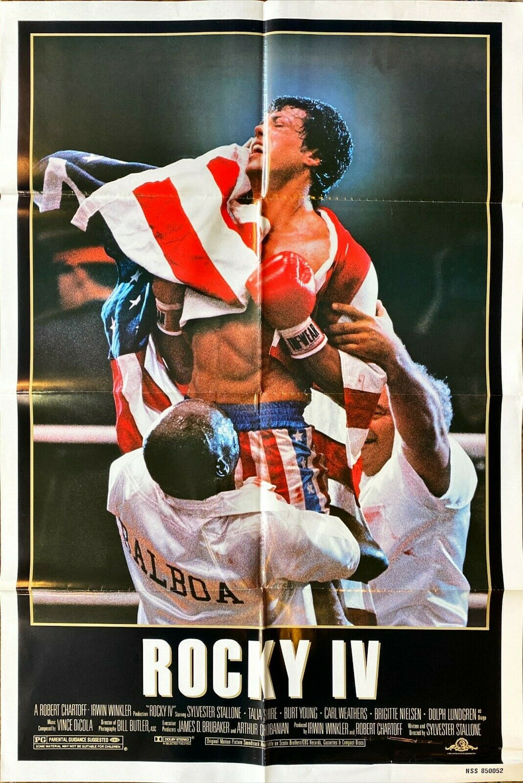 Rocky IV (1985) - Stallone Original Boxing Action Movie Poster for Collectors - PosterCollectors.xyz