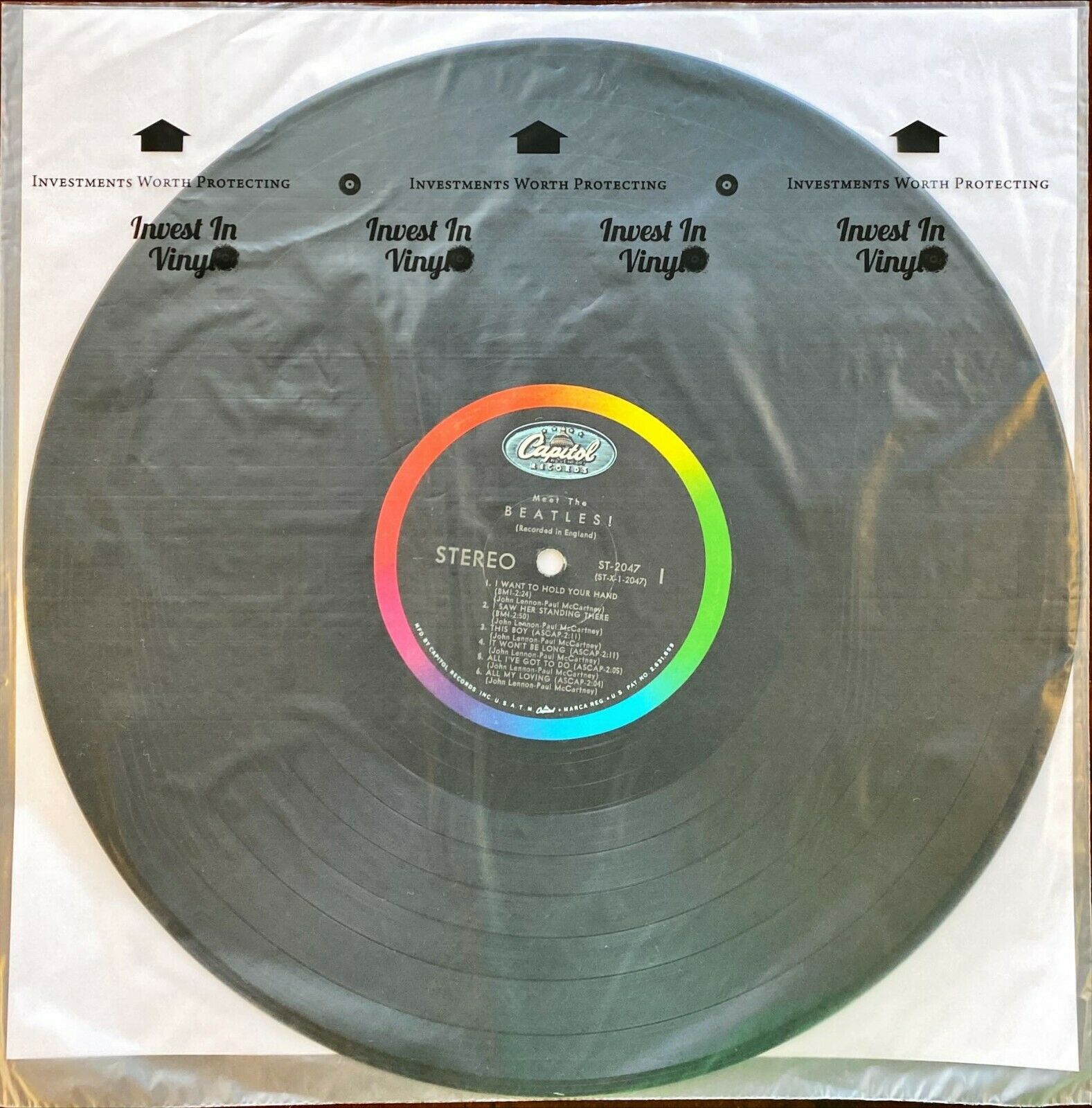 Meet The Beatles! Vinyl LP/Vinyl (1964) VG+ EARLY PRESSING - PosterCollectors.xyz