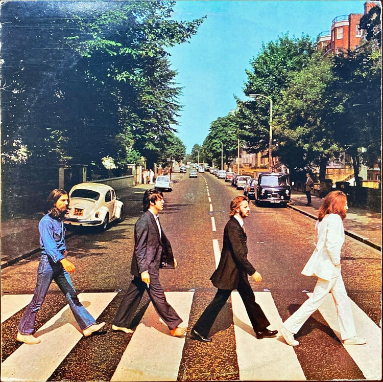 The Beatles - Abbey Road - Orange Capitol Label [1976 VG/VG+] - PosterCollectors.xyz