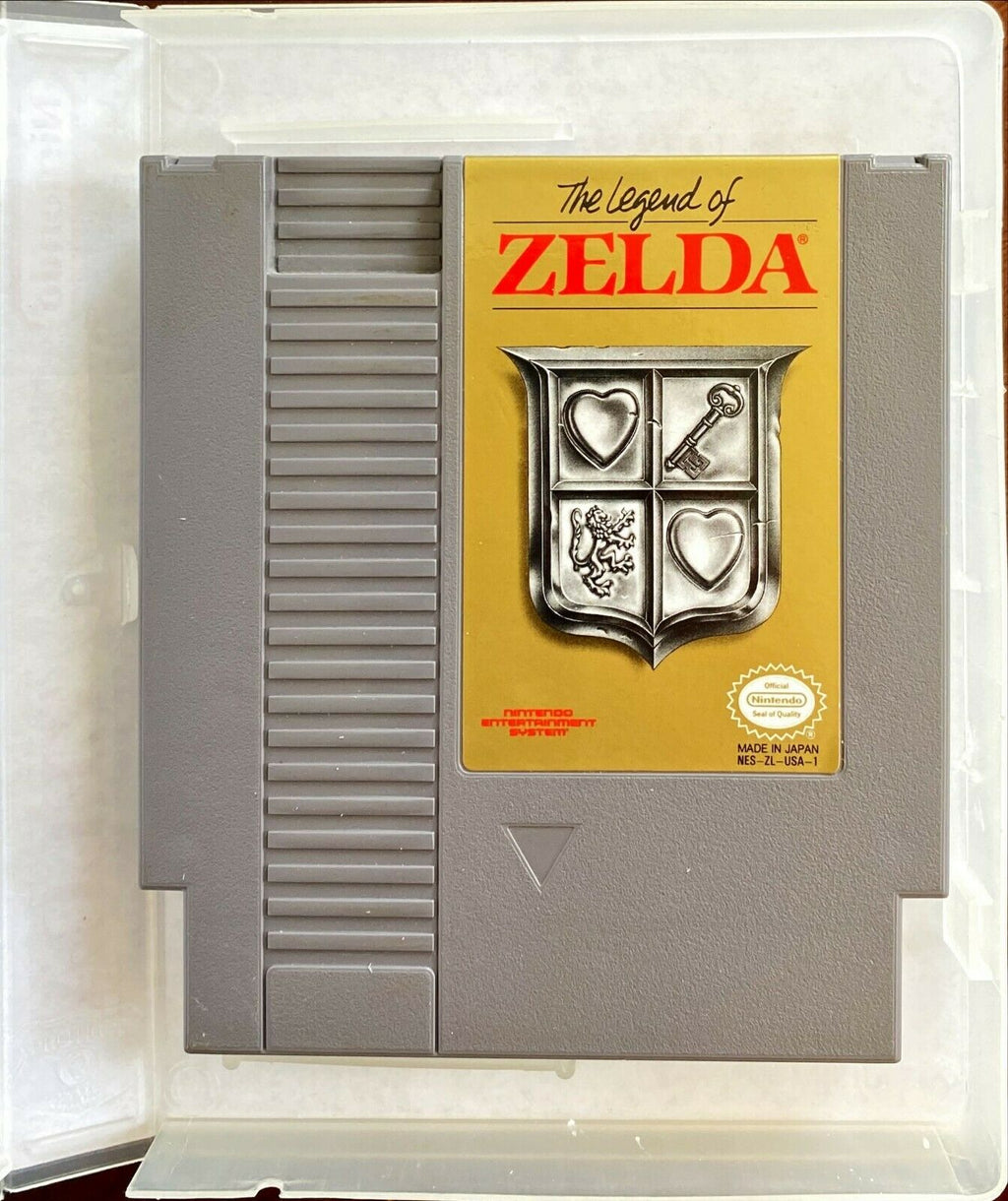 The Legend of Zelda (Nintendo NES, 1987) VG++ Catridge + Display Box - PosterCollectors.xyz