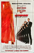 Octopussy (1983) 007 James Bond Advance Movie Poster - Version A - VG+ - PosterCollectors.xyz