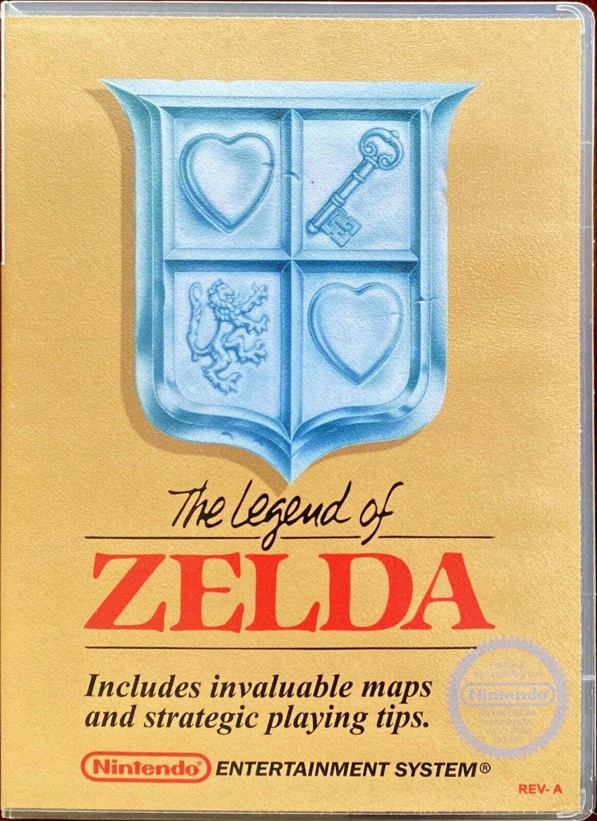 The Legend of Zelda (Nintendo NES, 1987) VG++ Catridge + Display Box - PosterCollectors.xyz