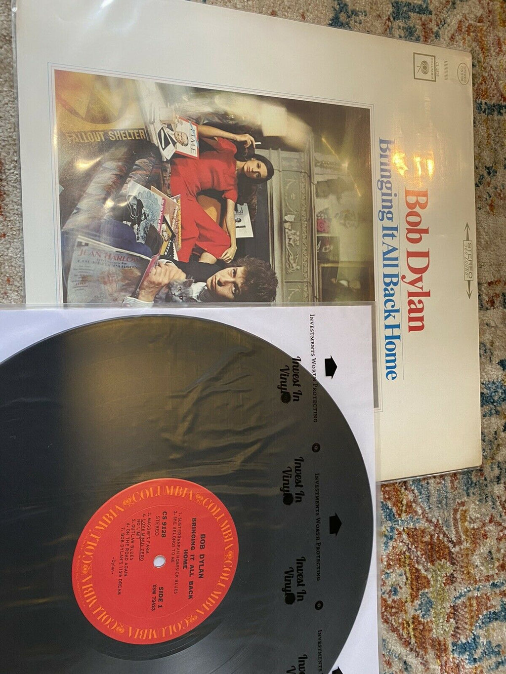 Bob Dylan - Bringing It All Back Home - Reissue - Near Mint Condition - PosterCollectors.xyz