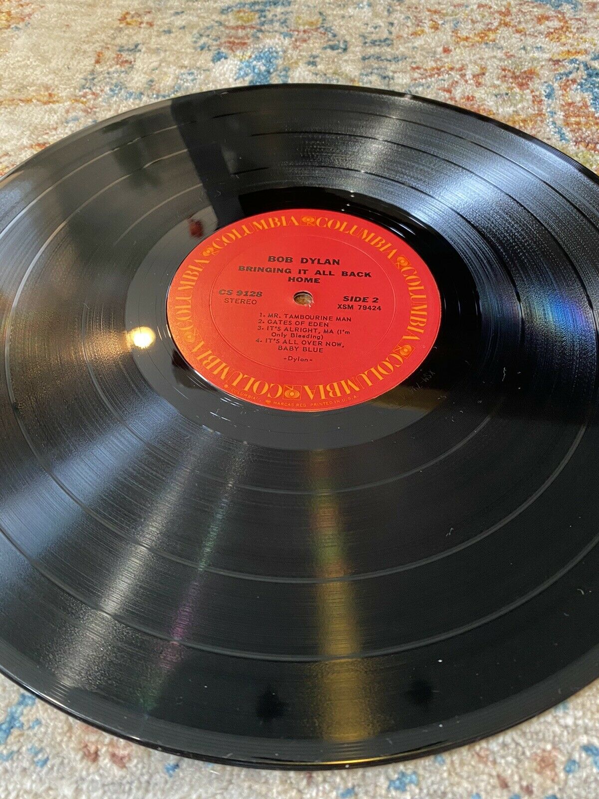 Bob Dylan - Bringing It All Back Home - Reissue - Near Mint Condition - PosterCollectors.xyz