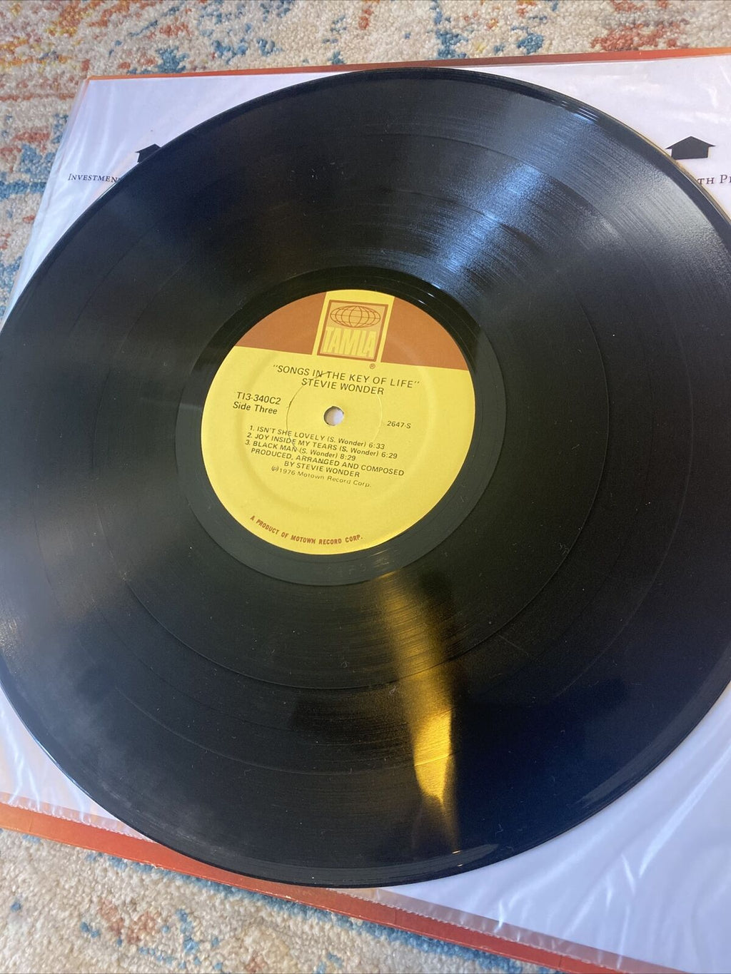 Stevie Wonder - Songs in the Key of Life Vinyl - PosterCollectors.xyz