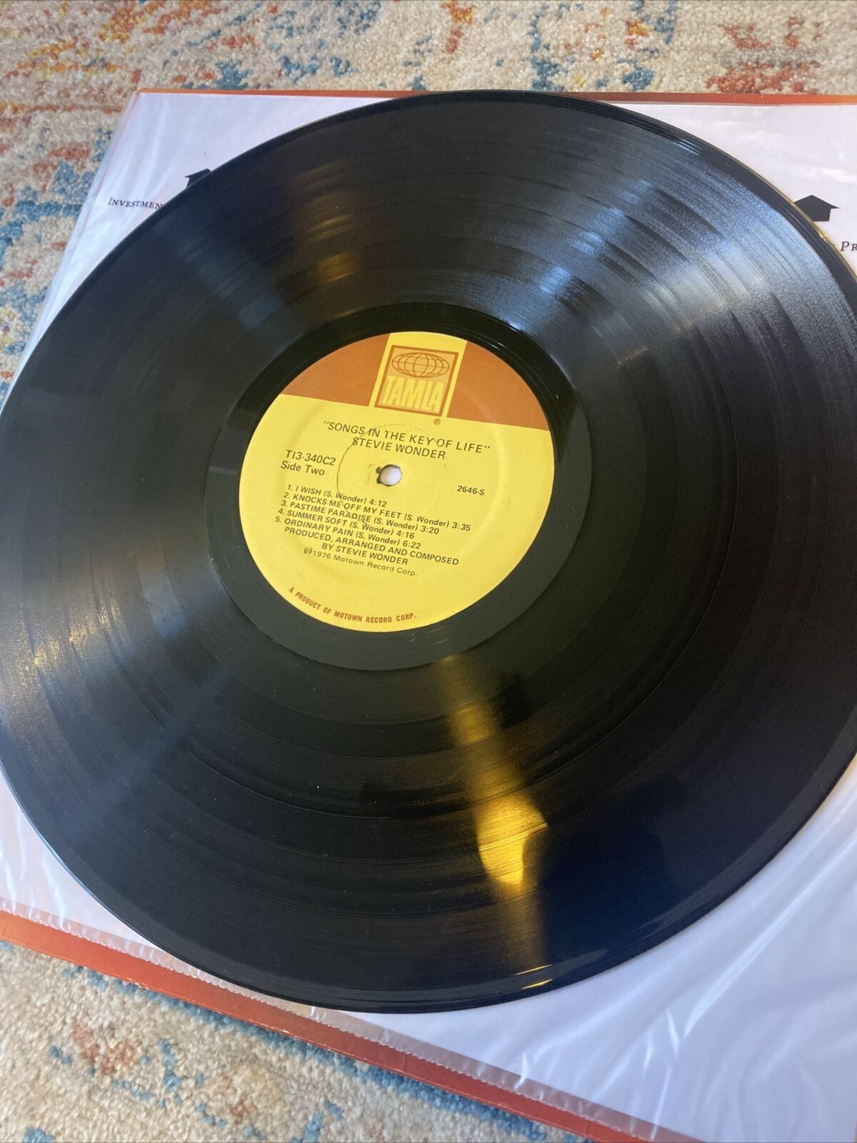 Stevie Wonder - Songs in the Key of Life Vinyl - PosterCollectors.xyz