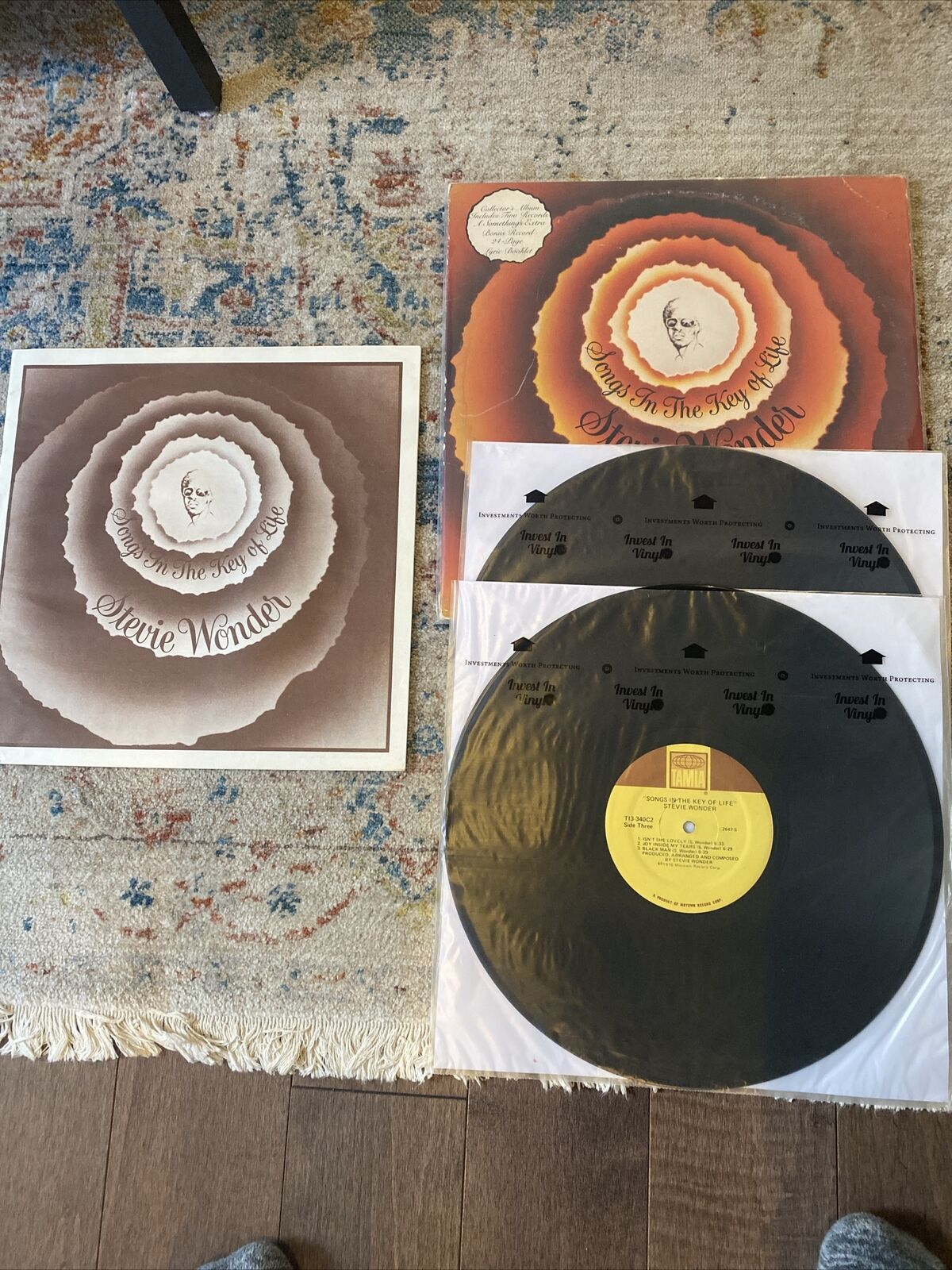 Stevie Wonder - Songs in the Key of Life Vinyl - PosterCollectors.xyz