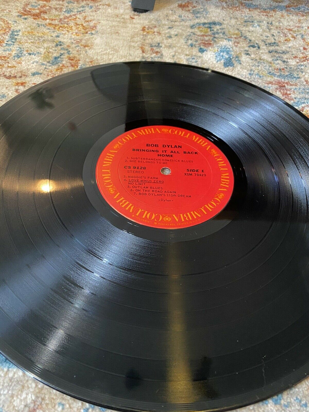 Bob Dylan - Bringing It All Back Home - Reissue - Near Mint Condition - PosterCollectors.xyz