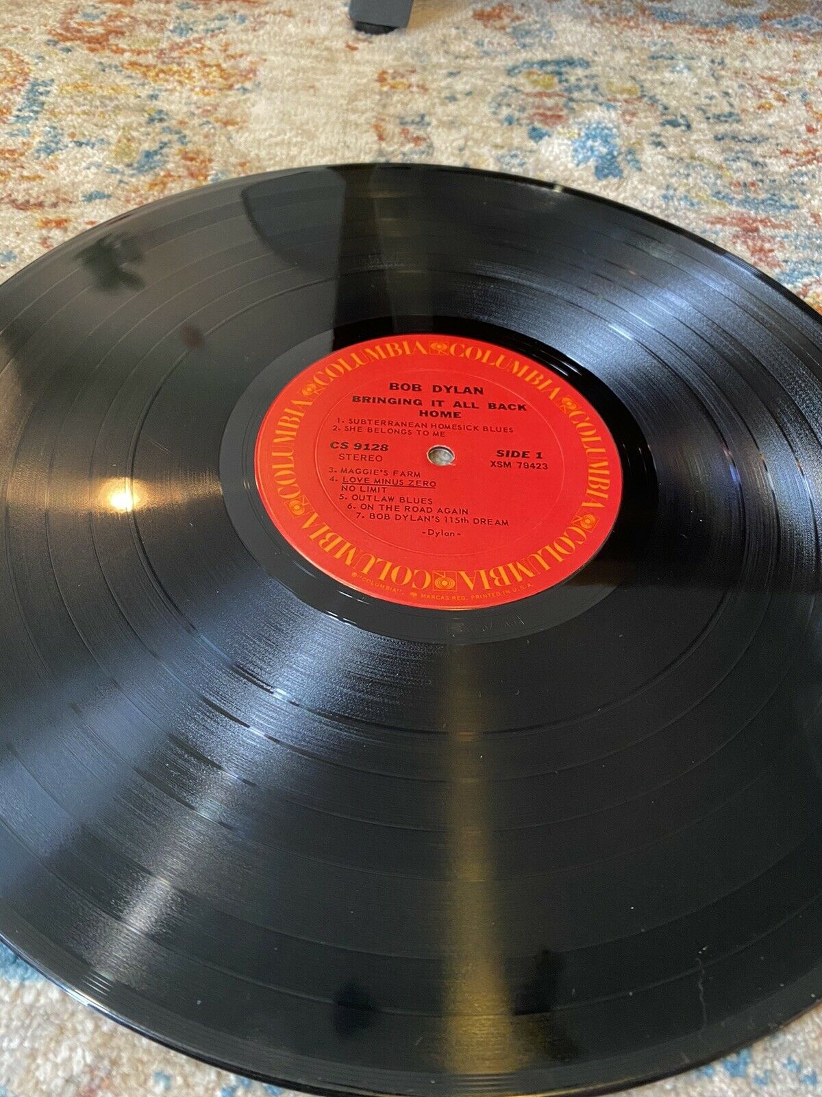 Bob Dylan - Bringing It All Back Home - Reissue - Near Mint Condition - PosterCollectors.xyz