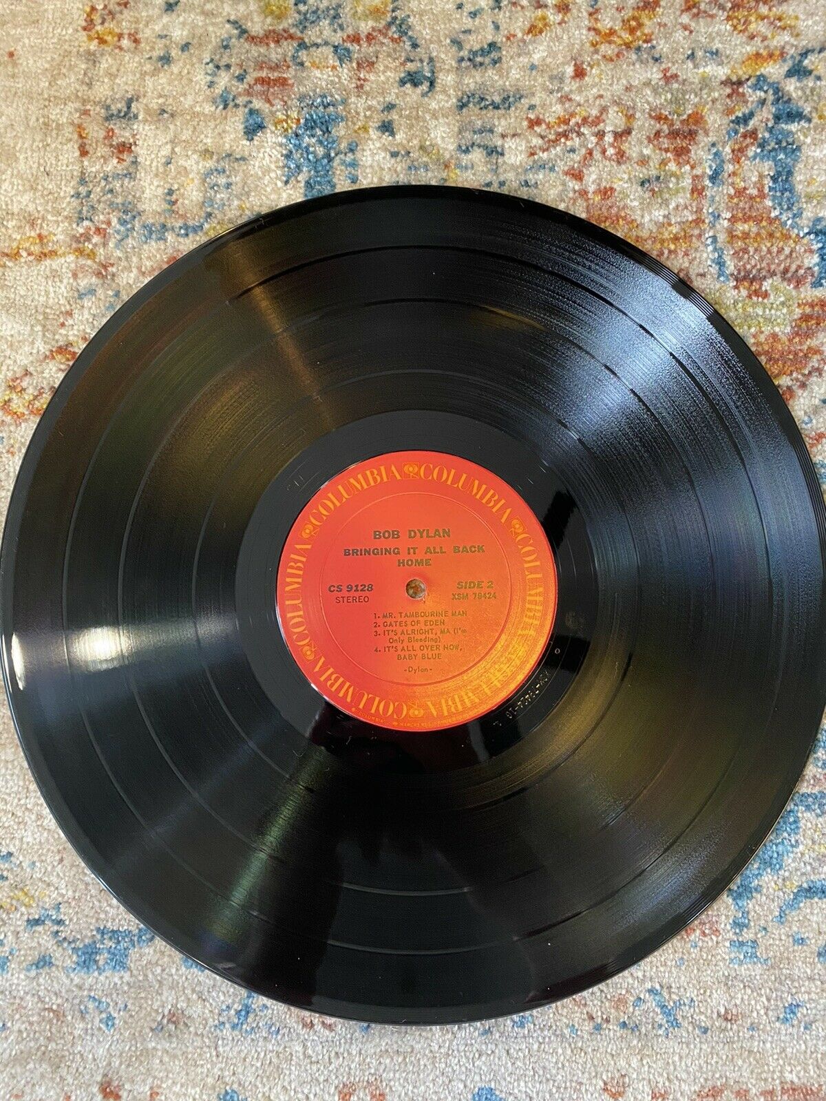 Bob Dylan - Bringing It All Back Home - Reissue - Near Mint Condition - PosterCollectors.xyz