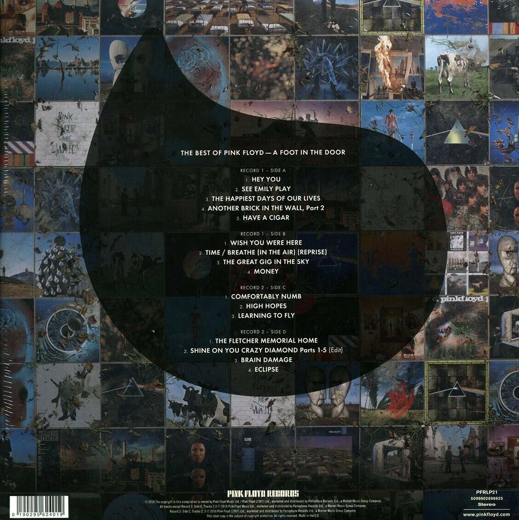 A Foot In The Door: The Best Of Pink Floyd (2LP - 180g Heavyweight) by Pink... - PosterCollectors.xyz