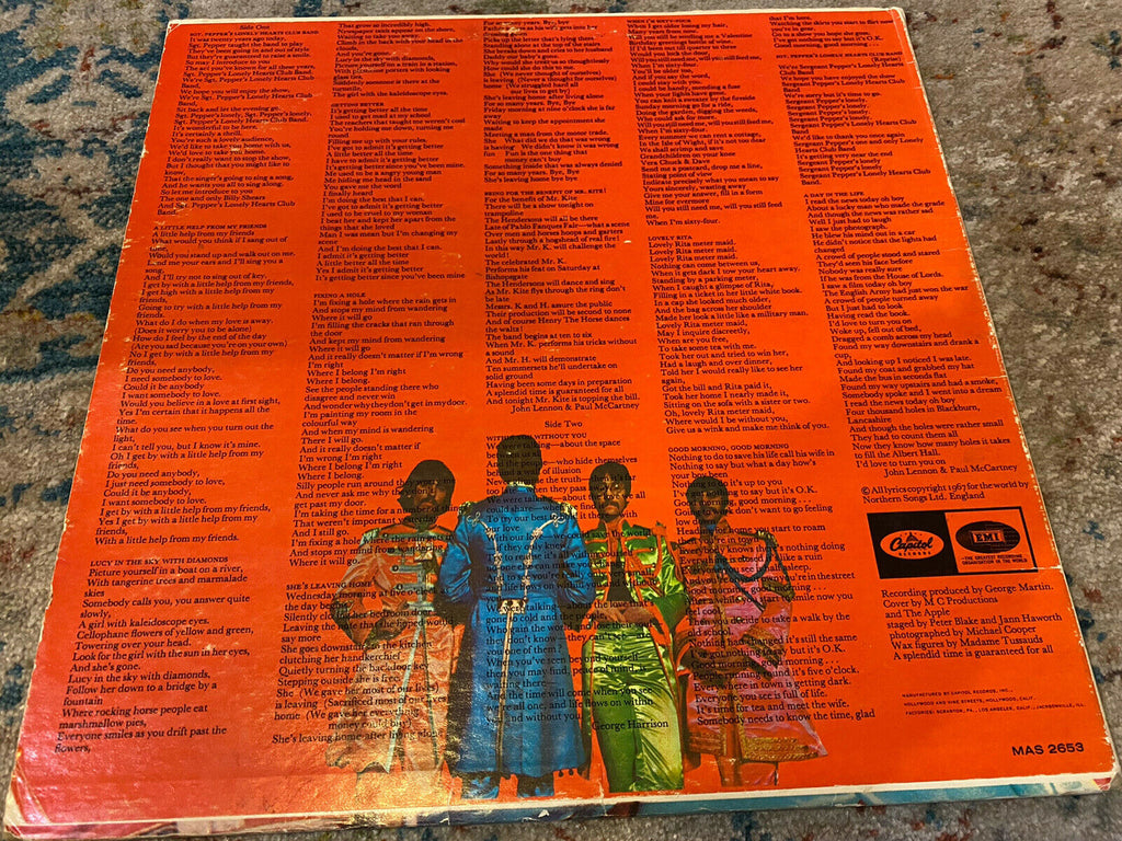 The Beatles - Sgt. Peppers Lonely Hearts Club Band Vinyl/LP - Gatefold (1968) - PosterCollectors.xyz