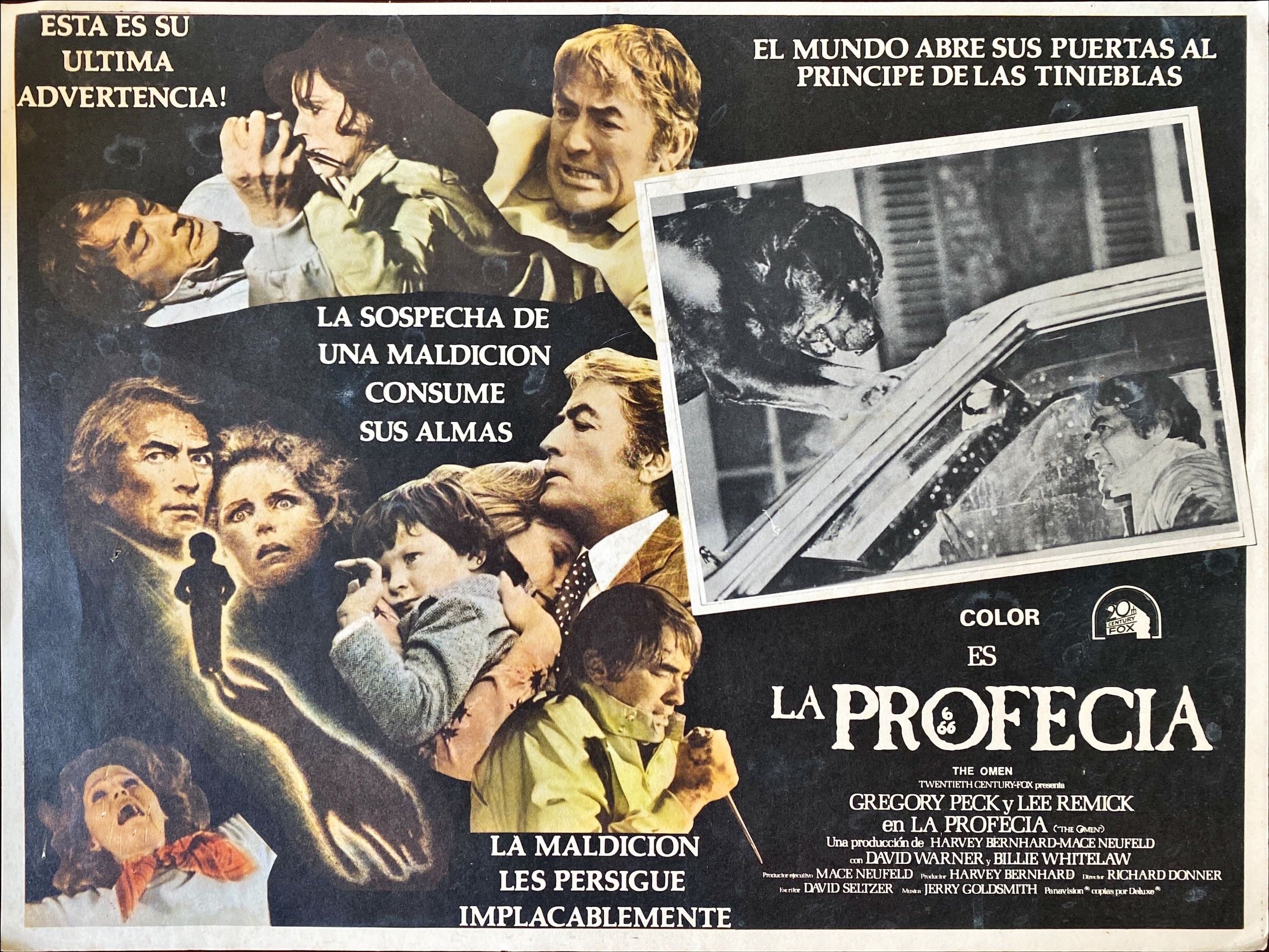 #730 - The Omen - Mexican Lobby Card