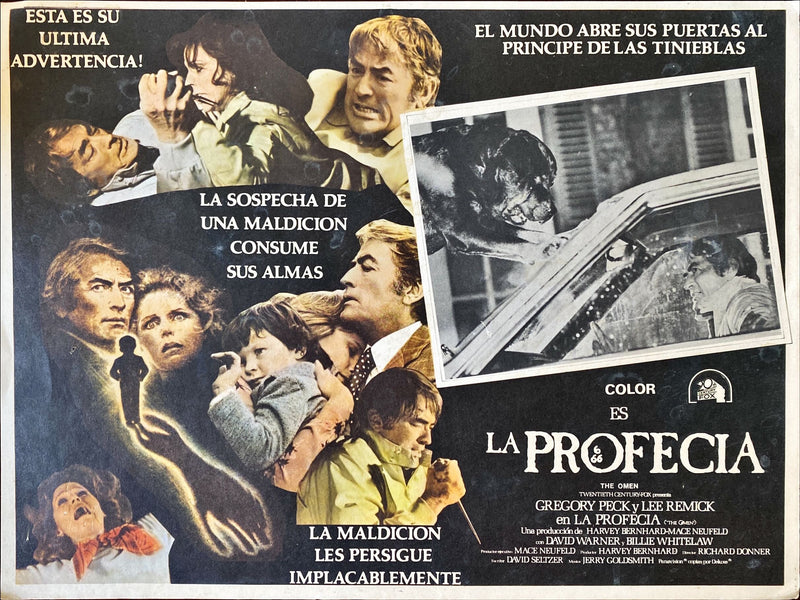 #730 - The Omen - Mexican Lobby Card