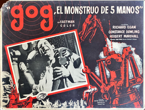 Gog - Mexican Lobby Card