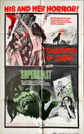 Daughters of Satan/Superbeast  (1972) One Sheet Movie Poster