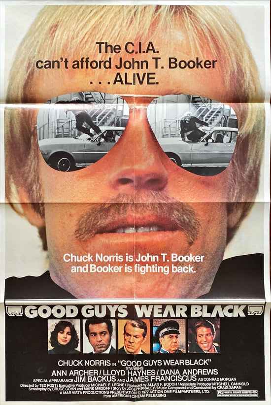 Good Guys Wear Black , 25x38 1sh 1977 - Chuck Norris