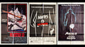 #748 - Friday the 13th Trilogy (Part I - 3D; 1980 - 1982) Spanish Movie Poster Bundle