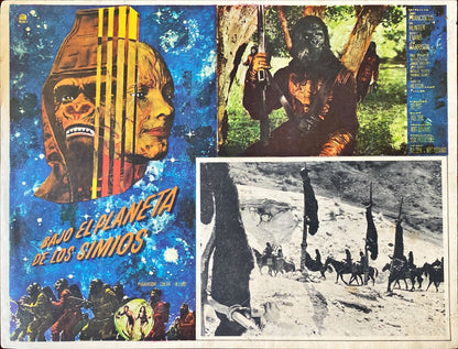 Beneath the Planet of the Apes (1970) 5x Lobby Cards - MX