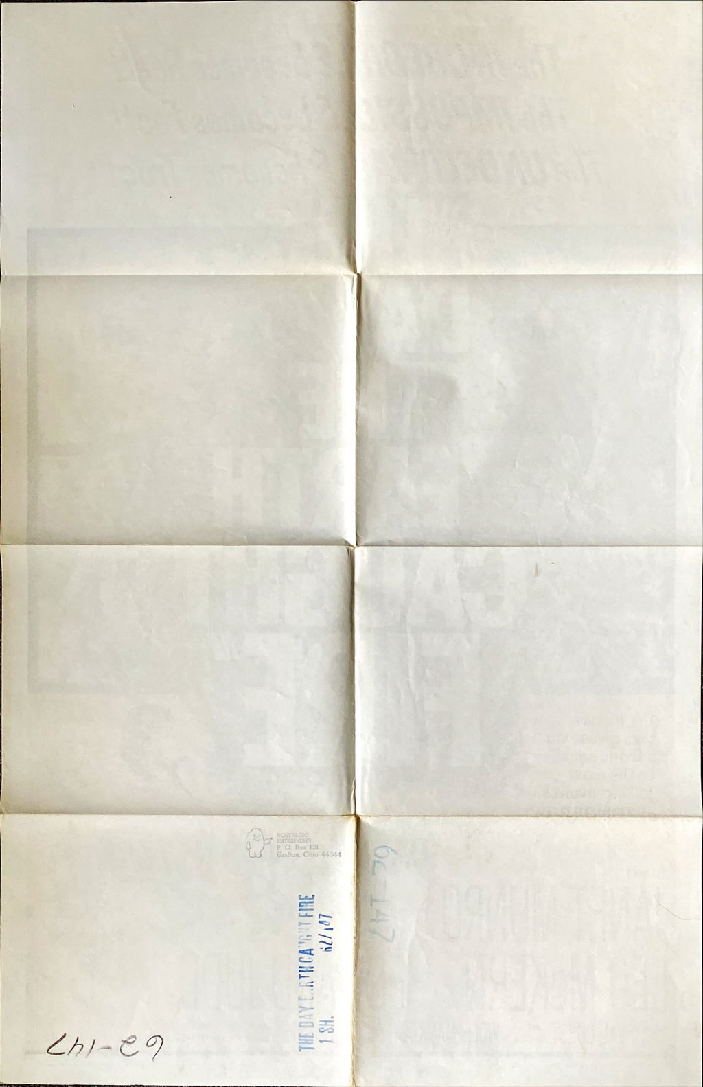 Day the Earth Caught Fire (1962) Movie Poster - #829