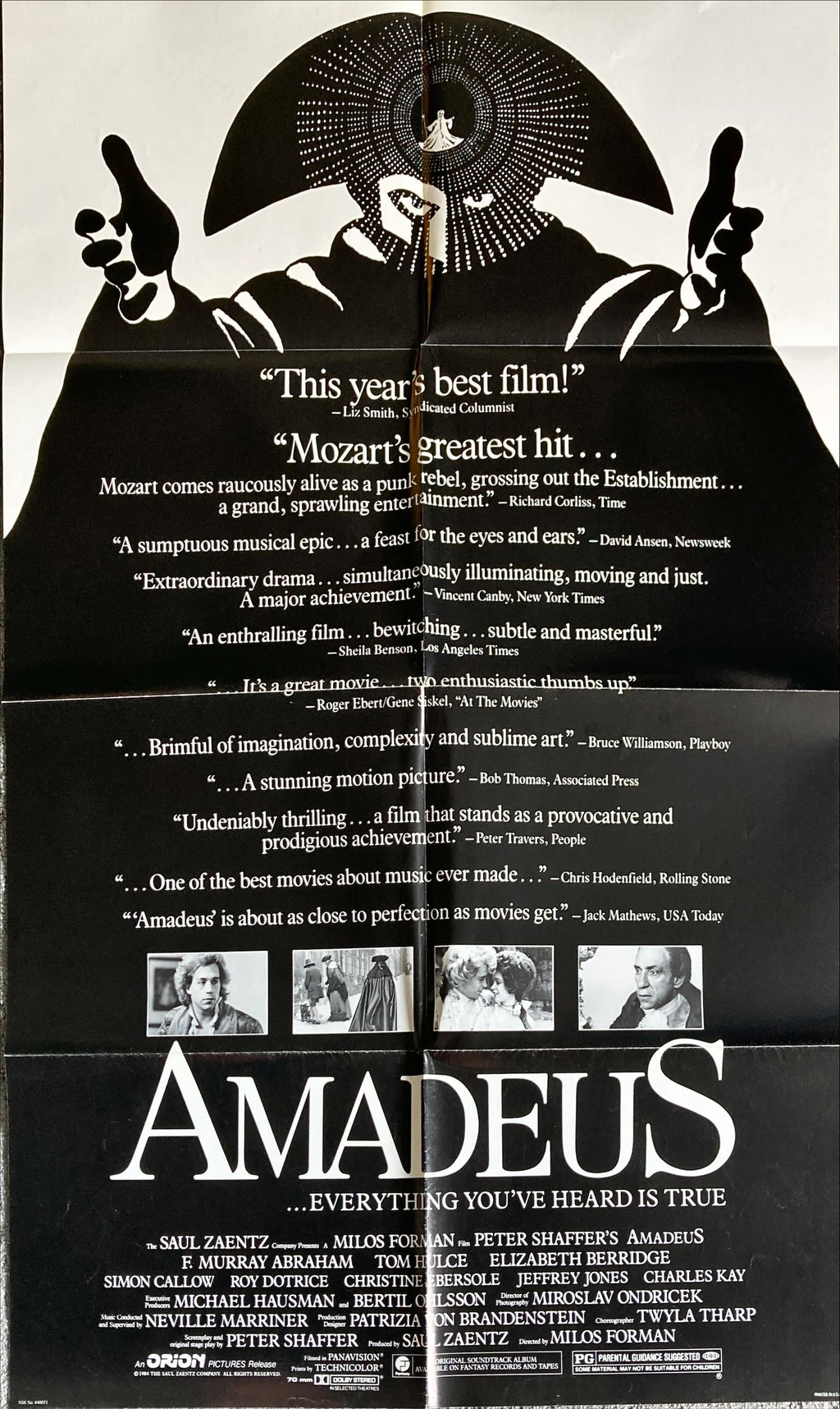 Amadeus (1984) Movie Poster