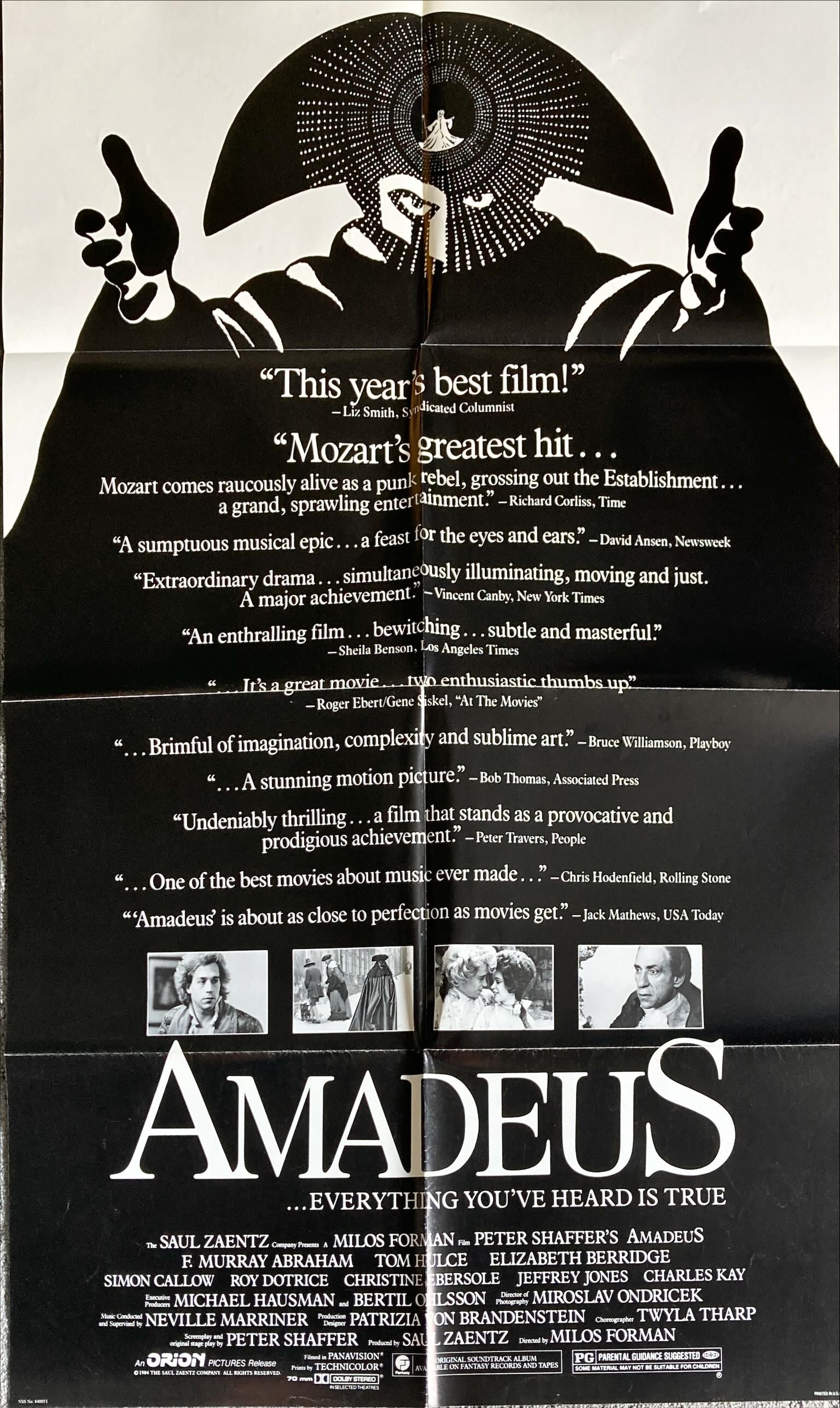 Amadeus (1984) Movie Poster