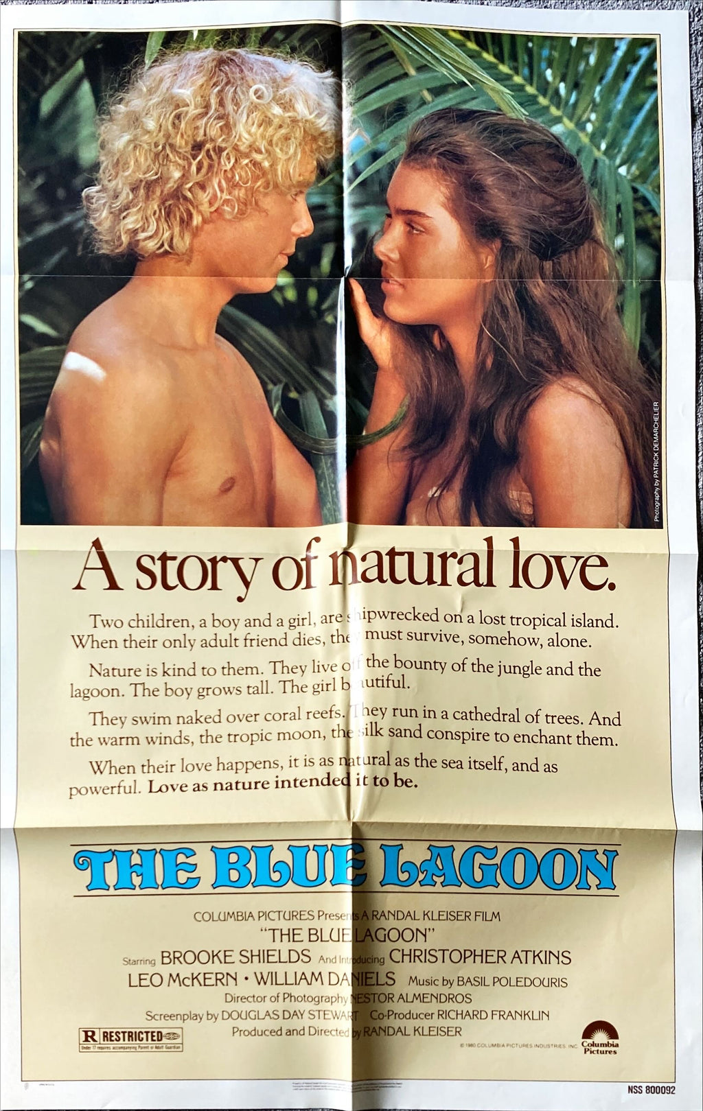Blue Lagoon (1980) One Sheet Movie Poster