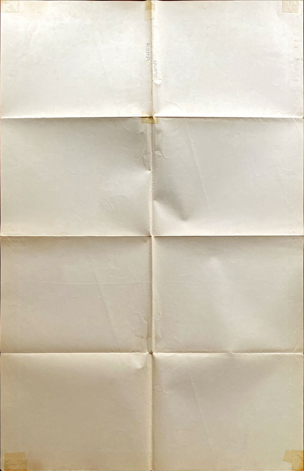 #864 FELLINI'S ROMA 1sh 1972