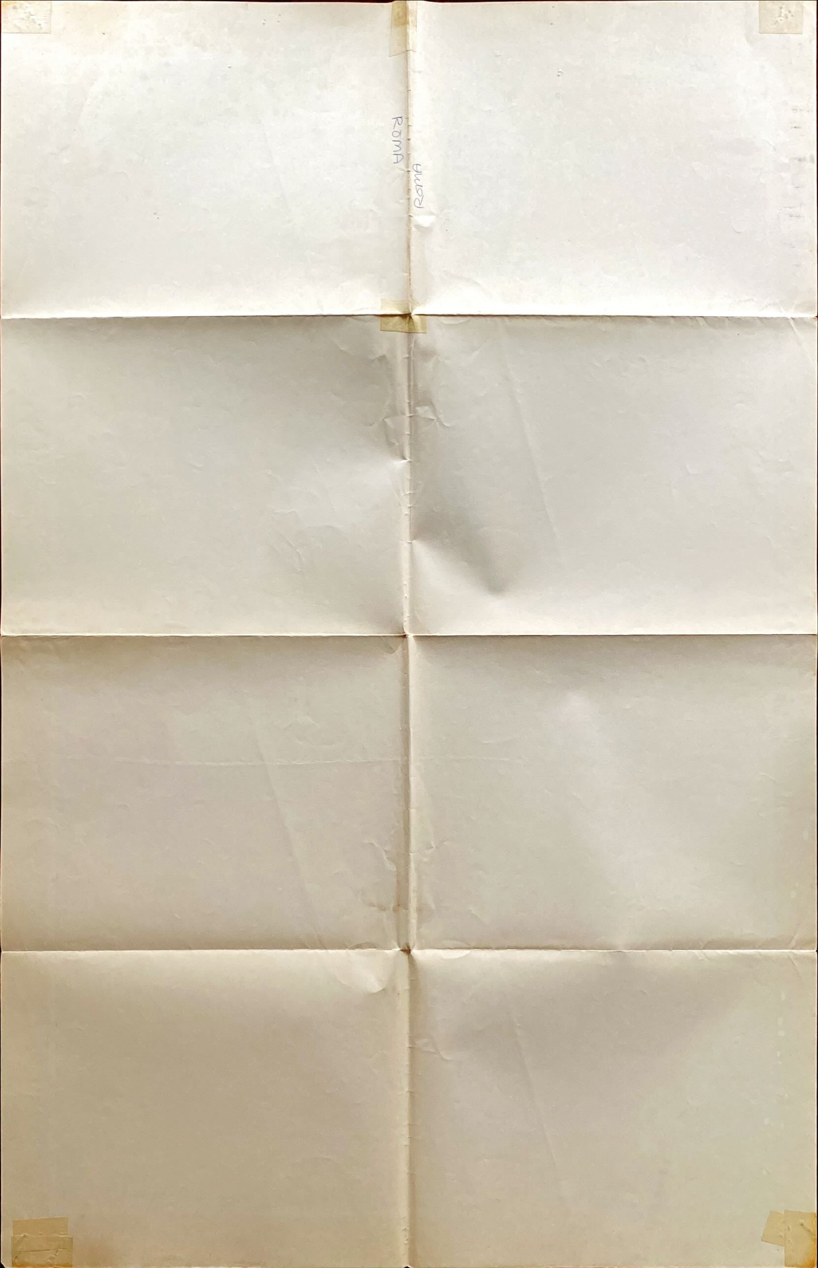 #864 FELLINI'S ROMA 1sh 1972