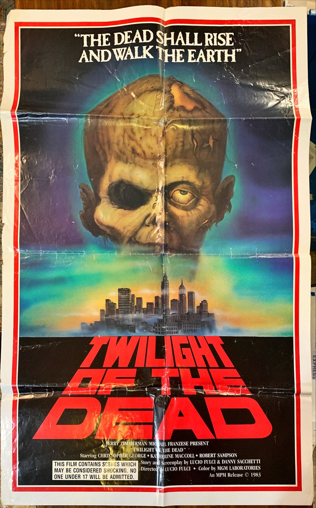 #1517 Twilight of the Dead 1sh '83 (Paura Nella Citta dei Morti Viventi)