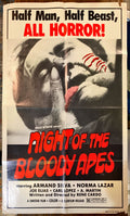 #1523 NIGHT OF THE BLOODY APES 1sh '72