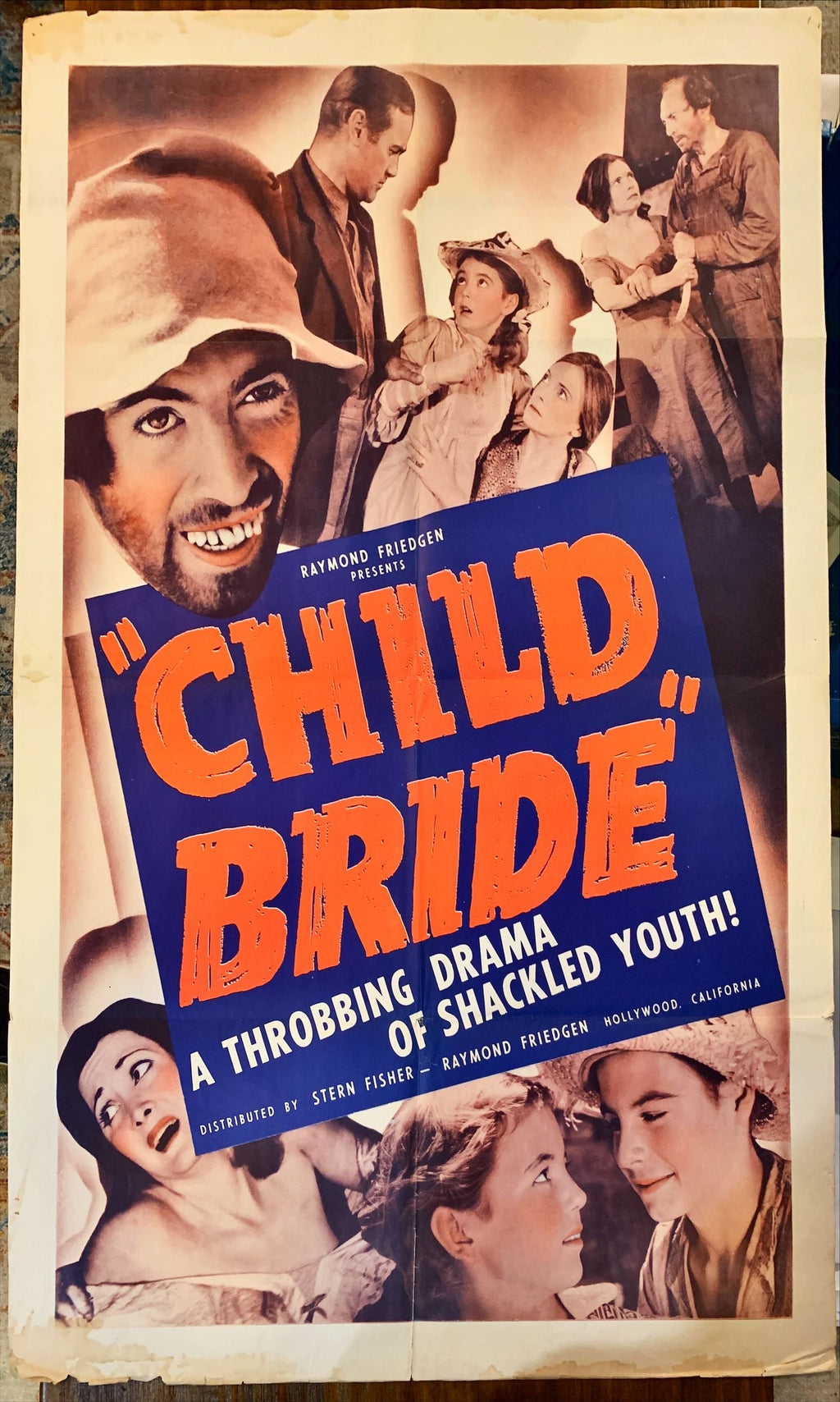 #1524 CHILD BRIDE 1sh 1938- rare