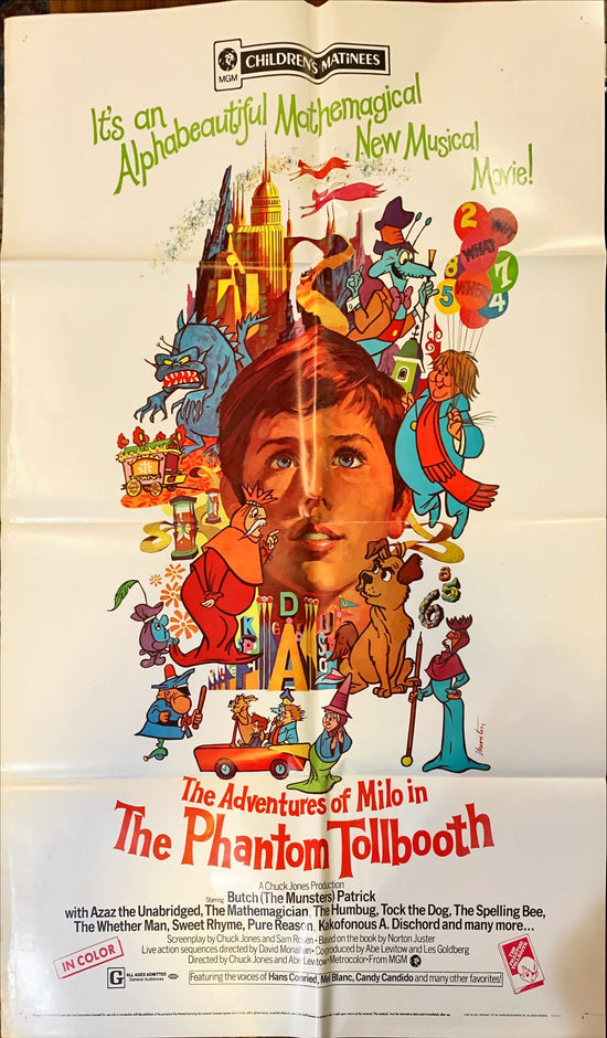 Phantom Tollbooth (1970) One Sheet Movie Poster - R&