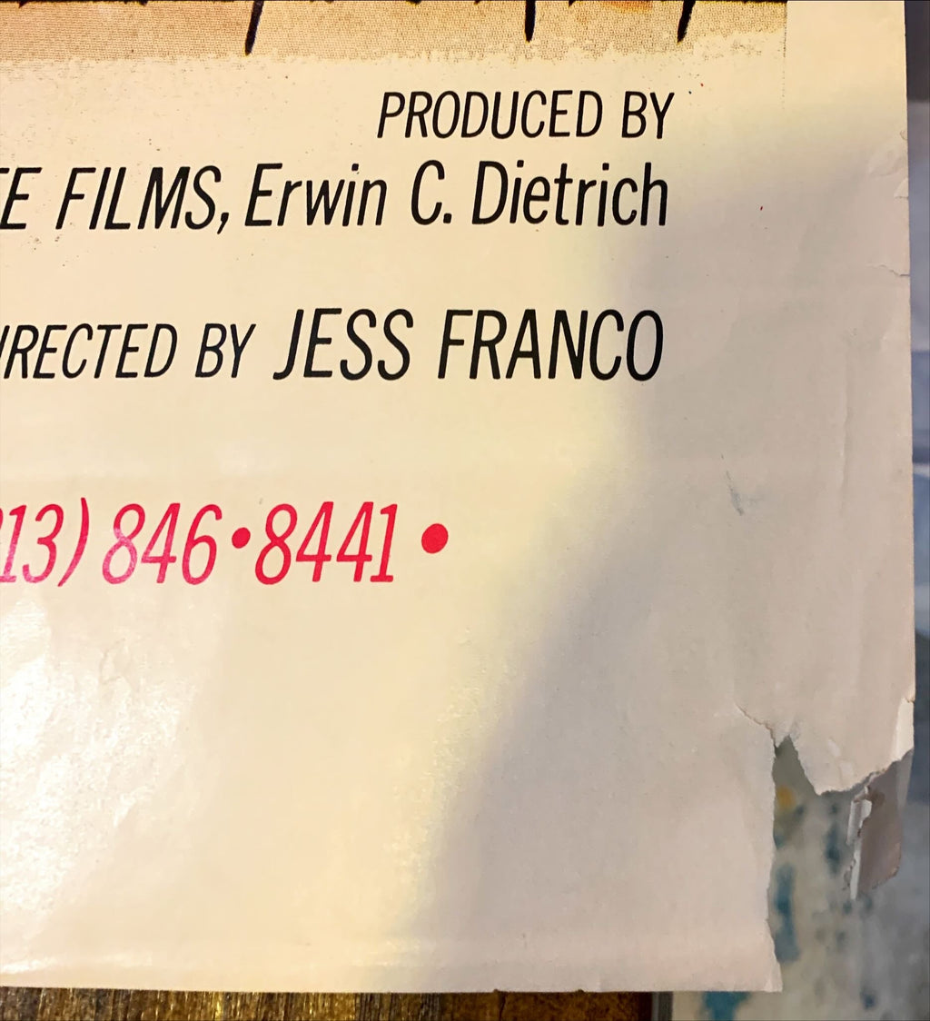 Barbed Wire Dolls (1977) One Sheet Movie Poster - J.Franco