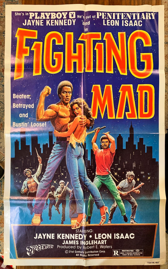 Fighting Mad (1978) One Sheet Movie Poster - Blaxploitation