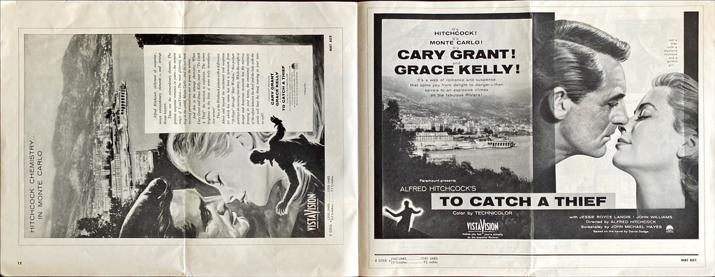 (37) TO CATCH A THIEF pressbook '55 - PosterCollectors.xyz