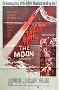 Jules Verne's From the Earth to the Moon, 1sh R1960s Jules Verne