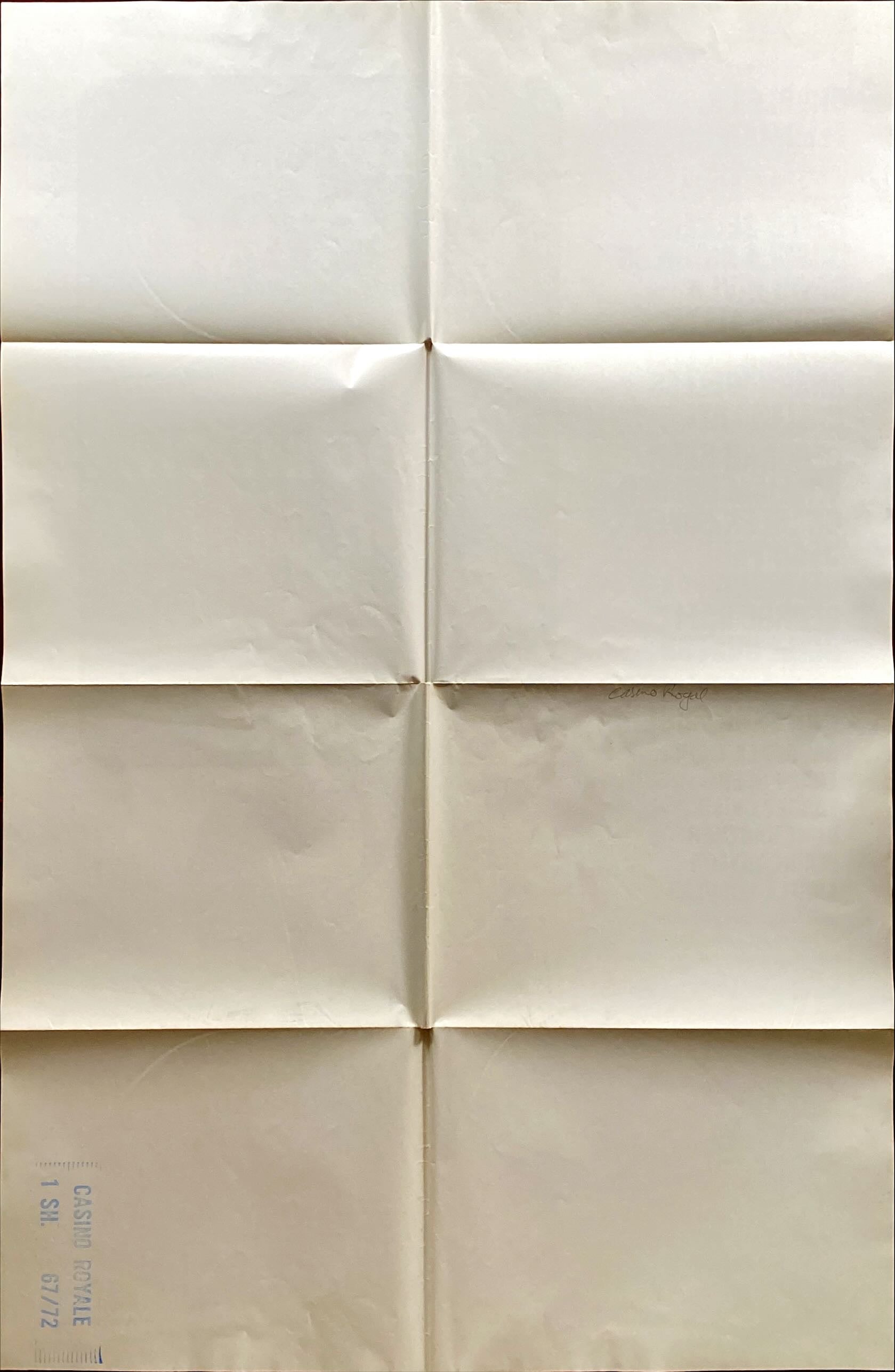 #867 CASINO ROYALE 1sh 1967 (all-star James Bond spoof)