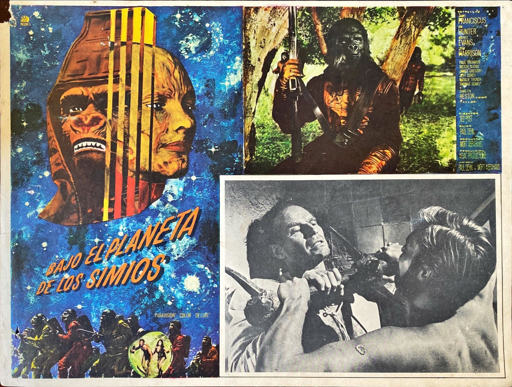 Beneath the Planet of the Apes (1970) 5x Lobby Cards - MX