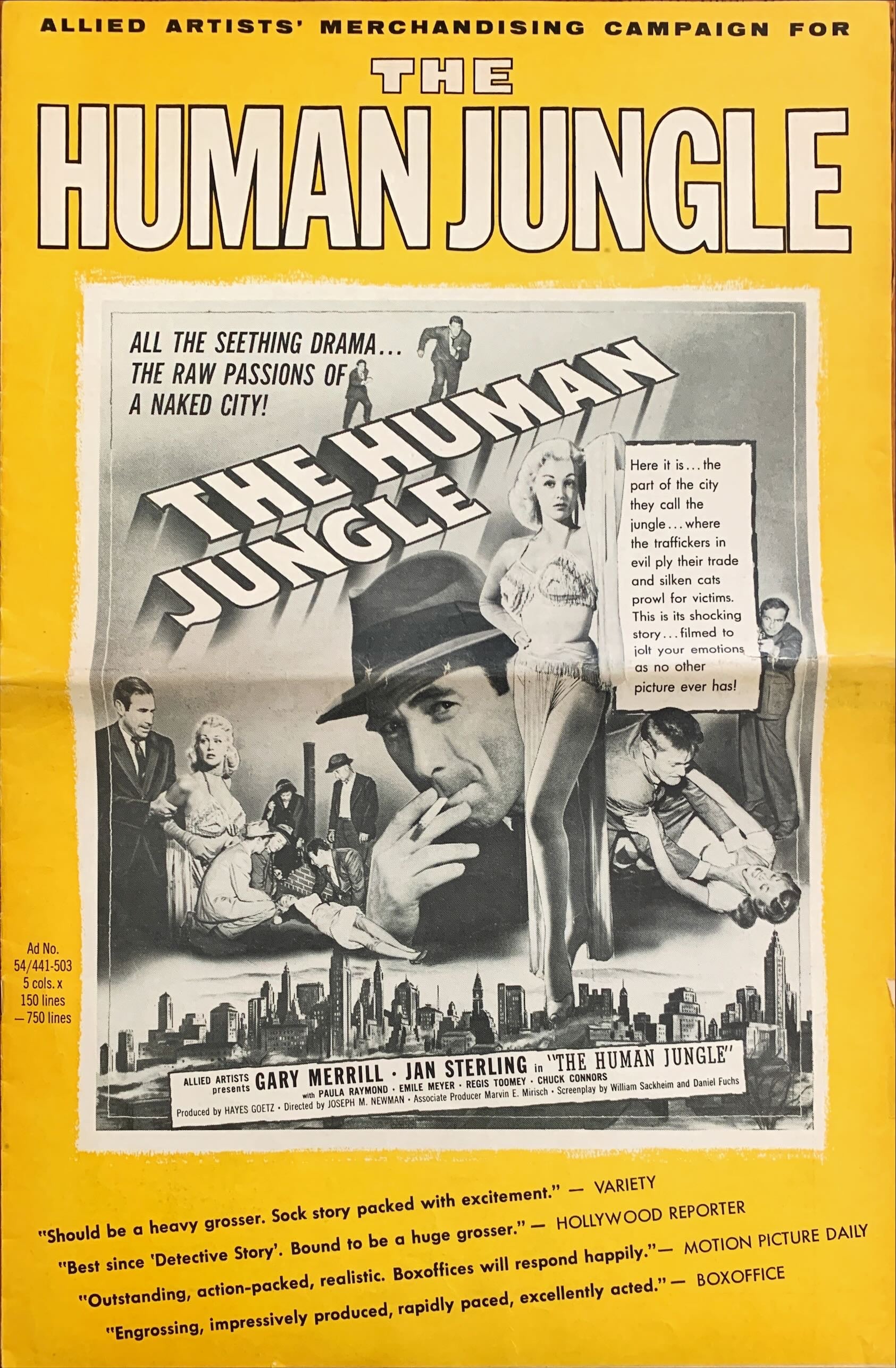 Pressbook Bundle (1950) 27x Pressbooks