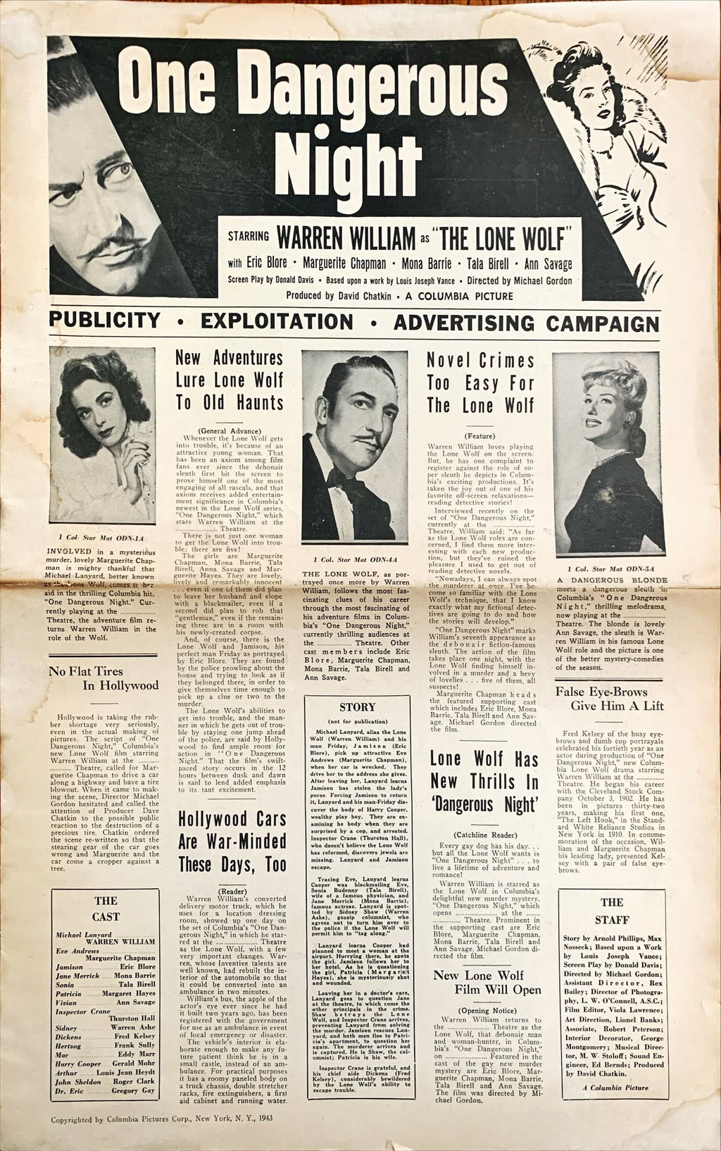 Pressbook Bundle (1950) 27x Pressbooks