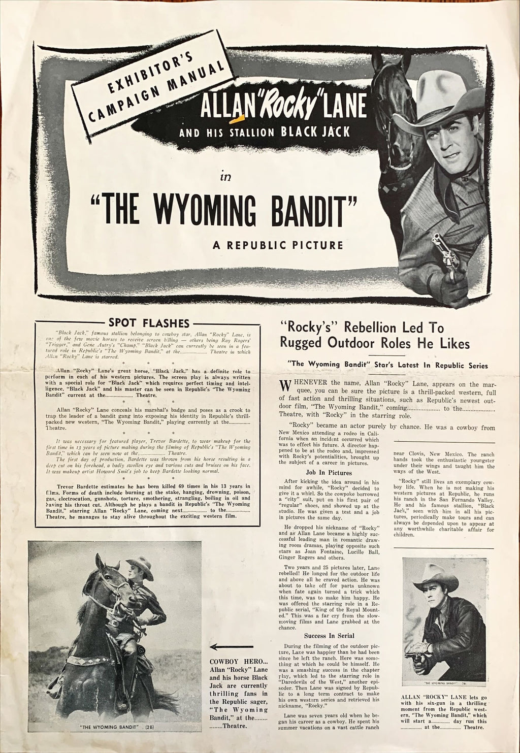 Pressbook Bundle (1950) 27x Pressbooks