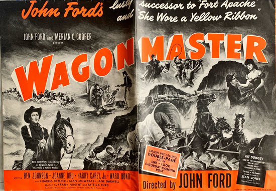 Wagon Master (1950) Pressbook - John Ford