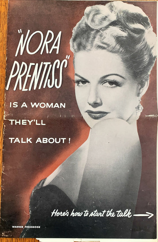 Nora Prentiss (1947) Pressbook - Ann Sheridan