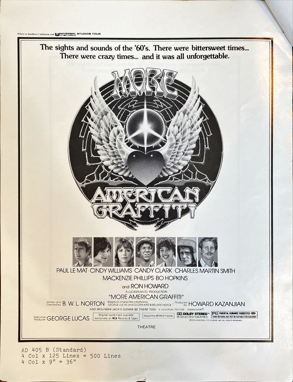 (220) MORE AMERICAN GRAFFITI Press Book '79 - PosterCollectors.xyz