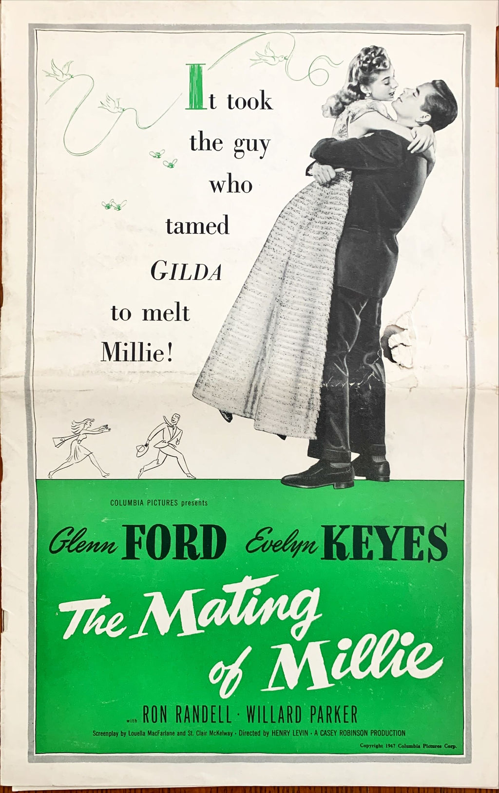 The Mating of Millie, pressbook '47 Glenn Ford