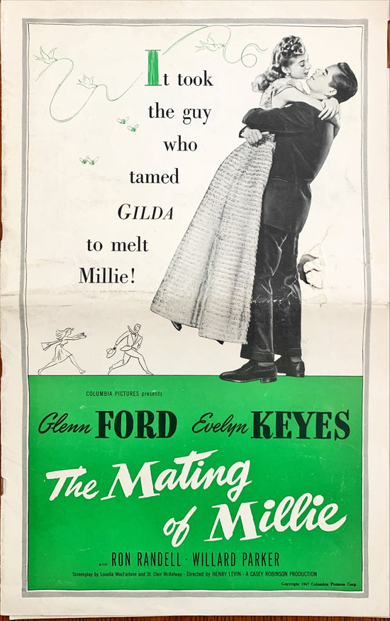 The Mating of Millie, pressbook &