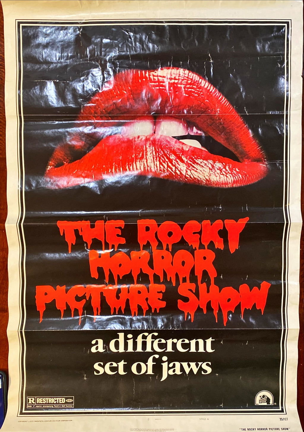 (267) ROCKY HORROR PICTURE SHOW 1 sheet movie poster R1980s classic lips version - PosterCollectors.xyz