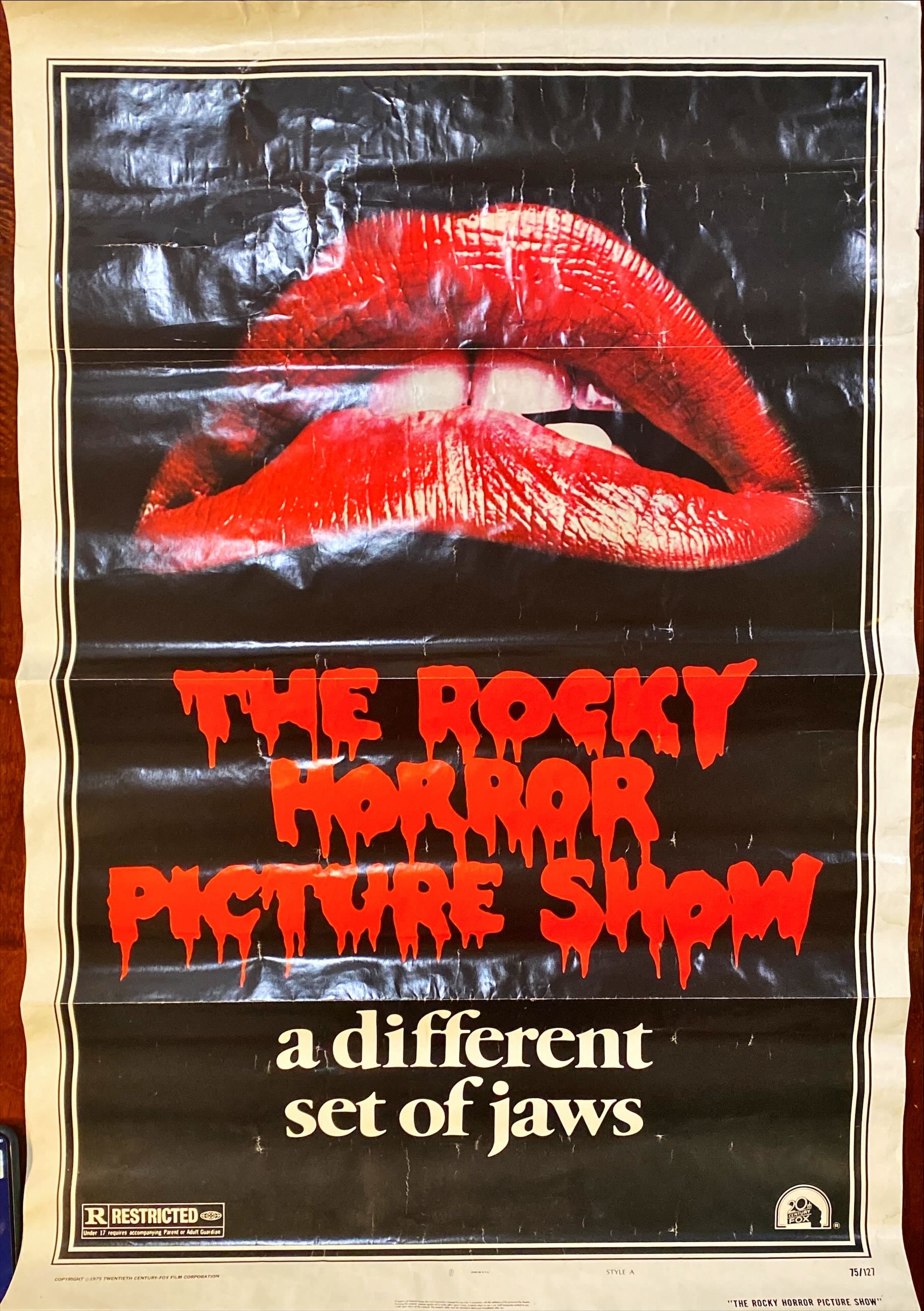 (267) ROCKY HORROR PICTURE SHOW 1 sheet movie poster R1980s classic lips version - PosterCollectors.xyz
